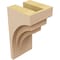 Ekena Millwork 6"W x 6"D x 12"H Wide Rockford Rough Cedar Woodgrain TimberThane Corbel, Primed Tan CORUR06X06X12ROCRCPR - alternate 3